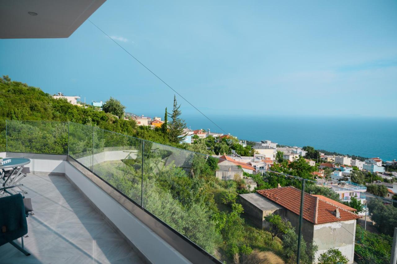 DhërmiIonian Pearlアパートメント エクステリア 写真