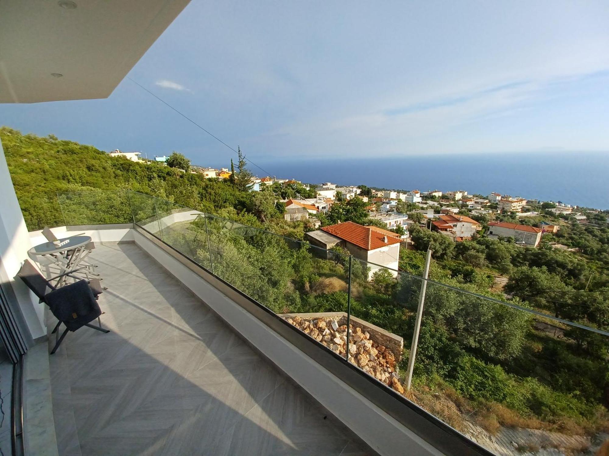 DhërmiIonian Pearlアパートメント エクステリア 写真